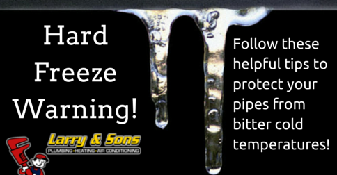 Freeze Warning! – How to Prevent and Thaw Frozen Pipes